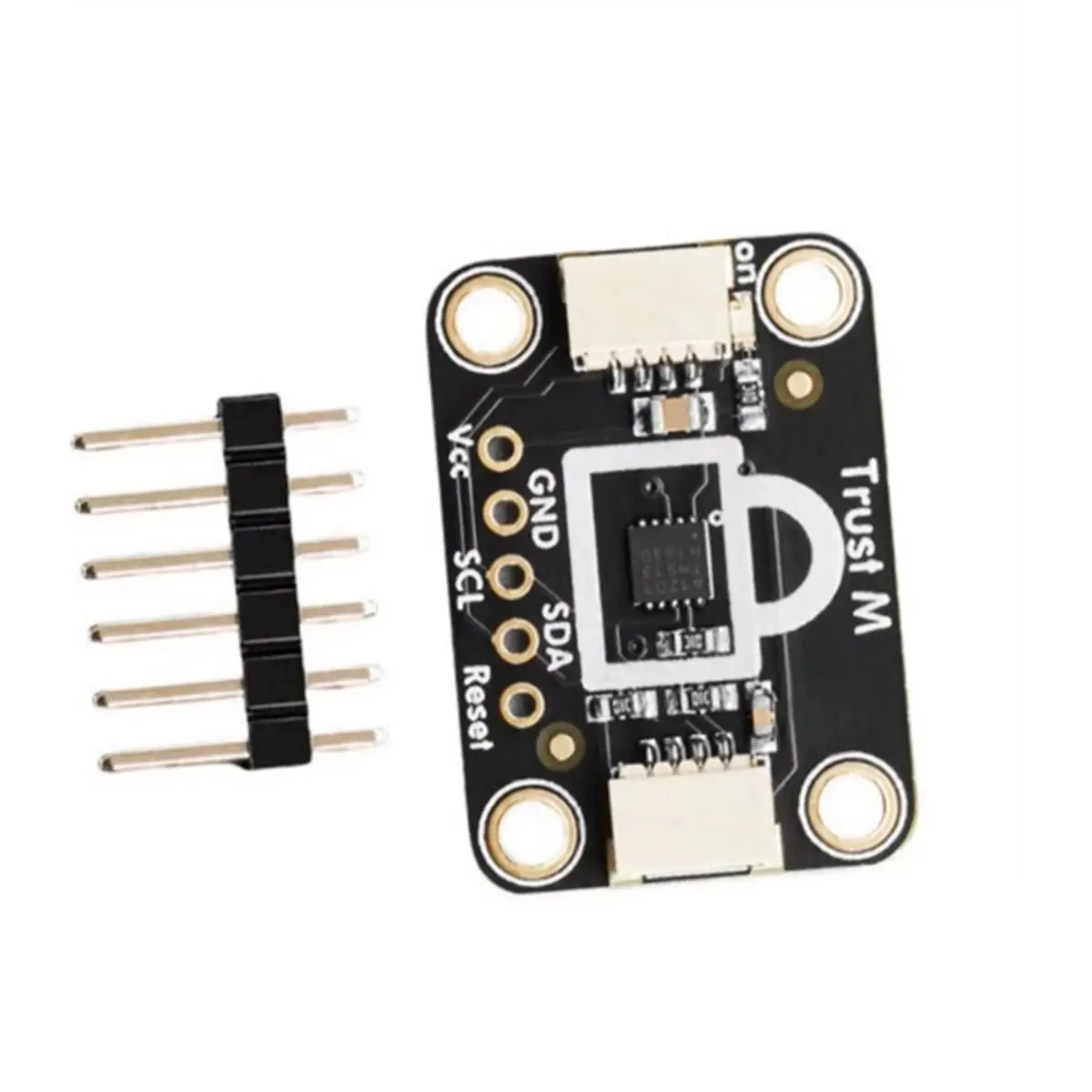 (A32M) 1 Set Trust M Breakout Board for STEMMA QT / Qwiic I2C Expansion Module Development Board DIY Electronics STEM Projects