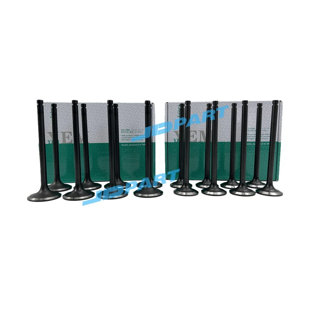 Goede kwaliteit nieuwe 4JK1 inlaat- en uitlaatklep voor Isuzu-motoronderdelen