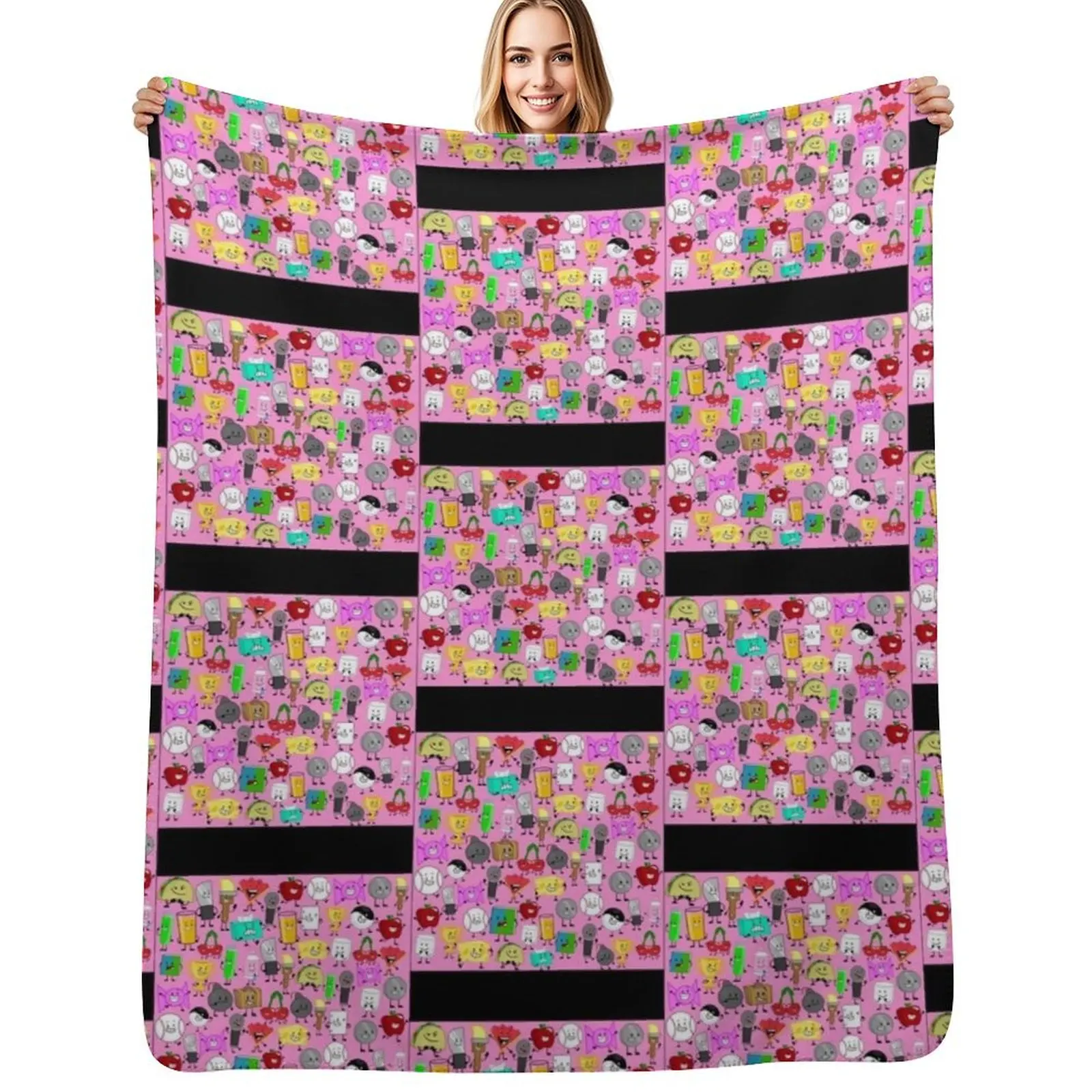 inanimate insanity Throw Blanket Warm Napping Blanket for Office Couch Bed