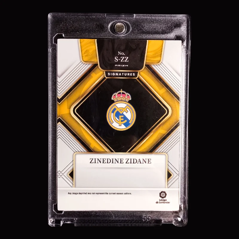 Zidane Star Card1/1 بطاقة ذاتية الصنع غير بانيني ستار بطاقة انكسار سميكة بطاقة فلاش بطاقة سطحية تغذية الطوب