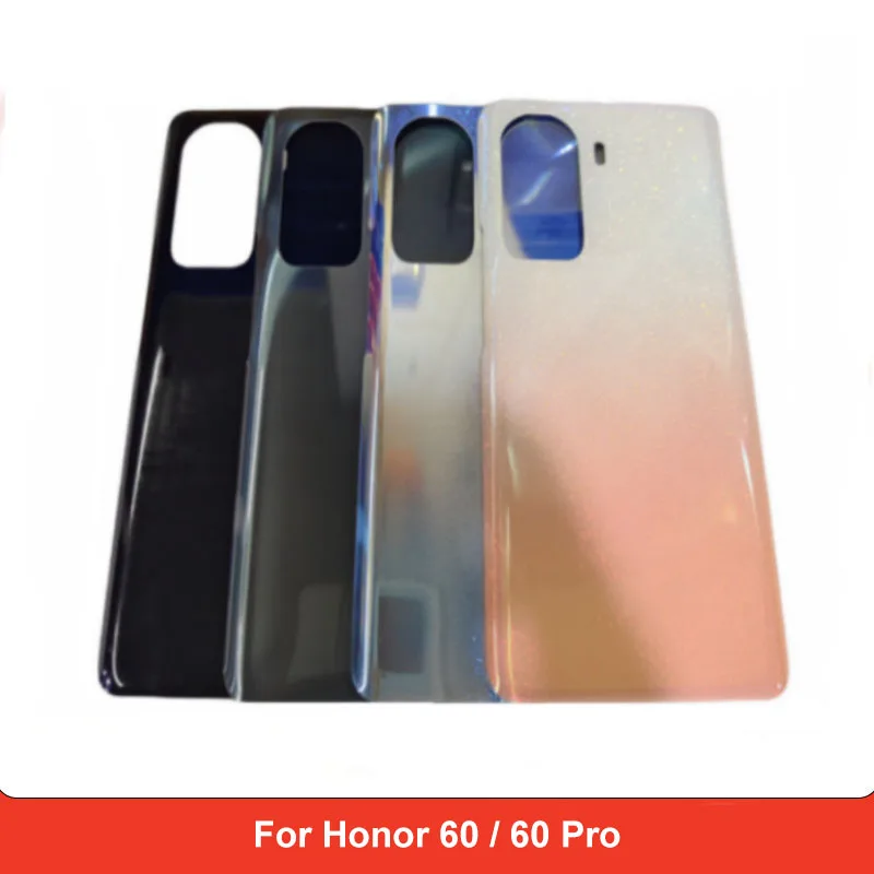 2 PCS Battery Back Cover for Honor 60 back cover for Honor 60 Pro Repair Replacement Part