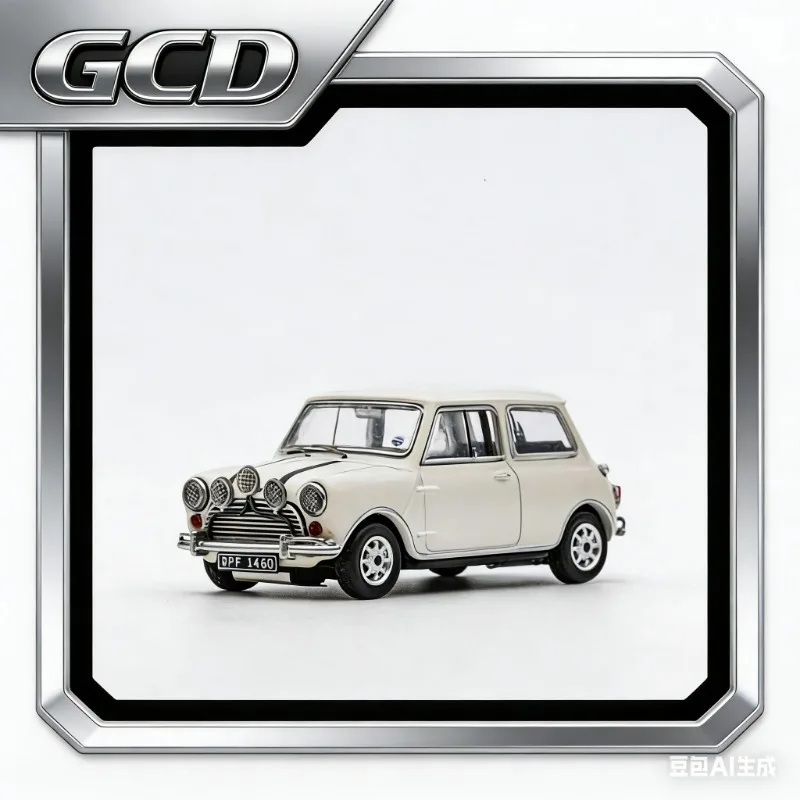 GCD 1:64 Austin BMW MINI COOPERS Timeless Transformation Alloy  Car Model Adult Collectible Static High-End Display Piece