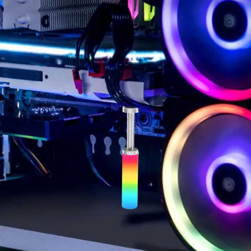 Kartu grafis, kartu grafis mendukung kreatif, lentera GPU, berdiri, mendukung Sag, braket GPU paduan aluminium yang dapat disesuaikan untuk kartu grafis