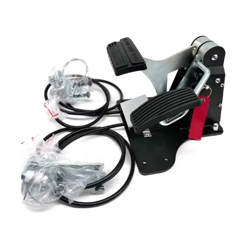 2026 - Driving school driving training with dual brake and accelerator control system pedals for instructors and passengers.