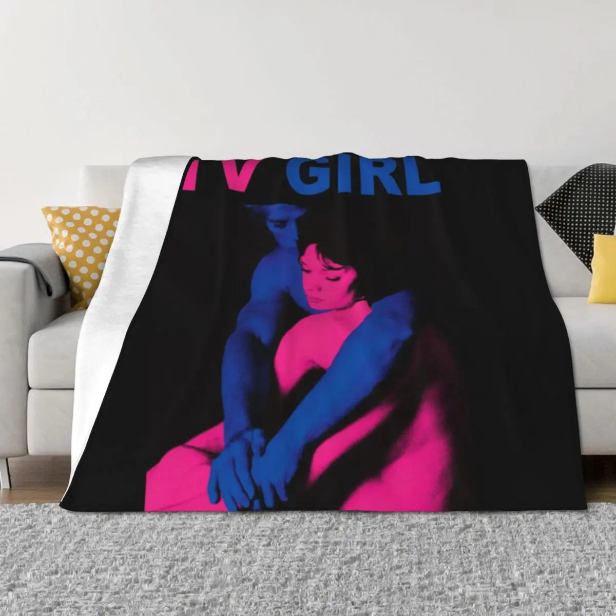 

Who Really Cares Throw Blanket Single for winter Loose Decorative Beds Blankets