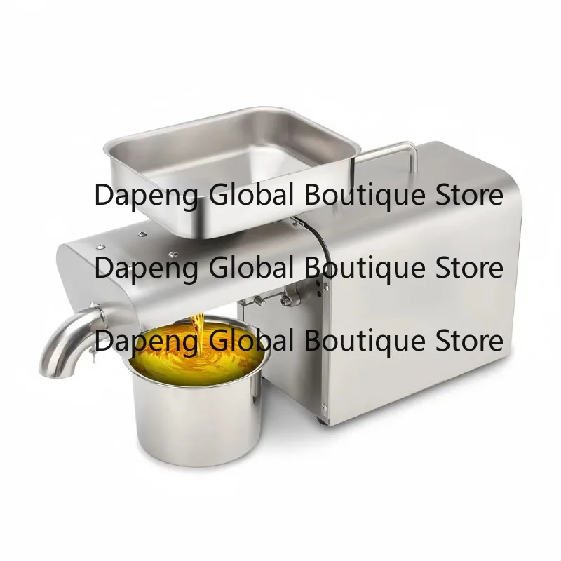 Household Oil Press Machine Cold  and Hot for Peanut Sesame Flower Seed Oil Press Machine
