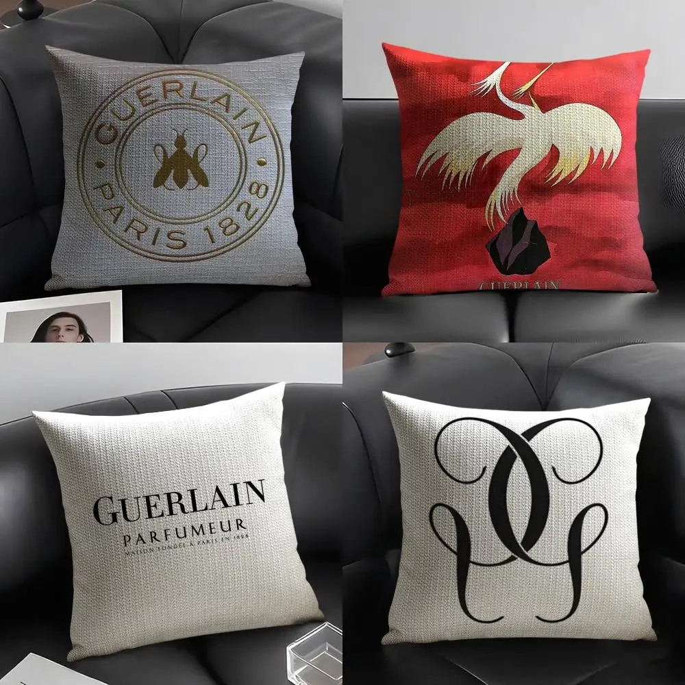Ancient Beauty Charm G-Guerlain 1 funda de almohada, fundas de lino para cojines decorativos, fundas para sofá, fundas para cojines de silla de coche