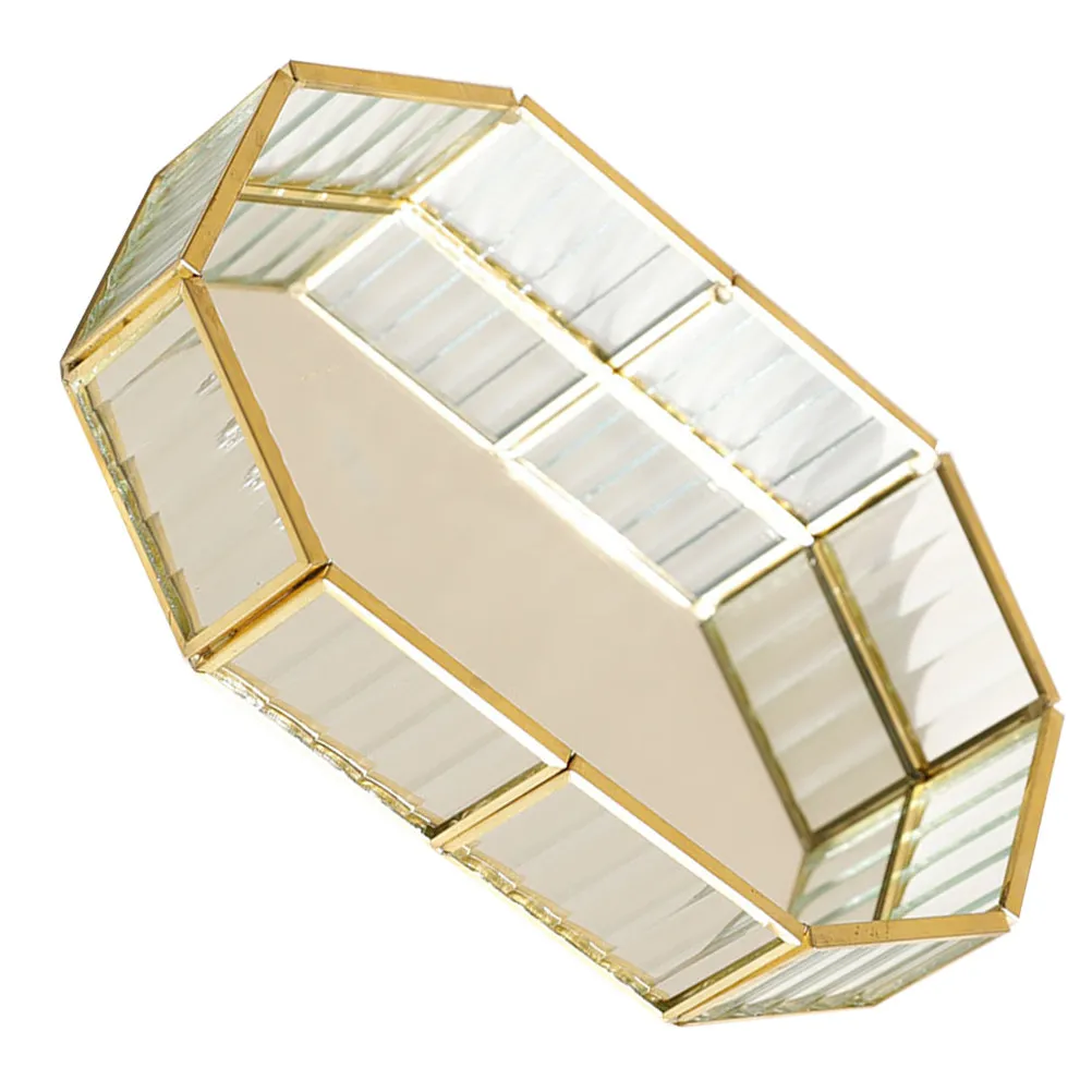 Jewelry Tray for Vanity Decorative Makeup Organizer Storage Ring Necklace Earrings Holder Trinket Dish Dresser Perfume Tray