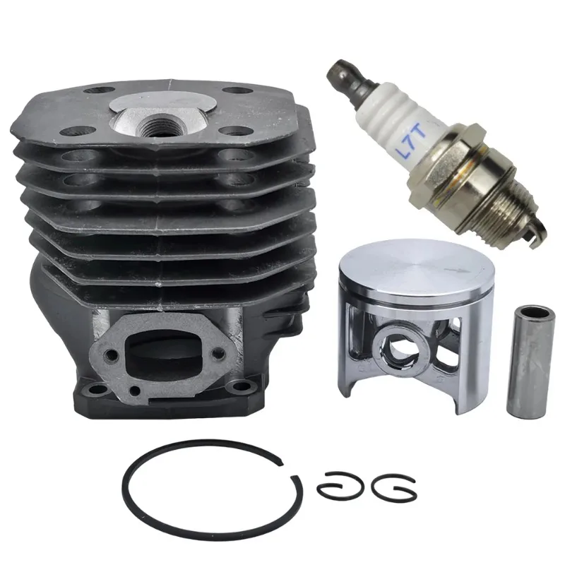 

48mm cylinder piston kit with spark plug, suitable for Husqvarna 262xp 261 262 gas chain saw spare parts