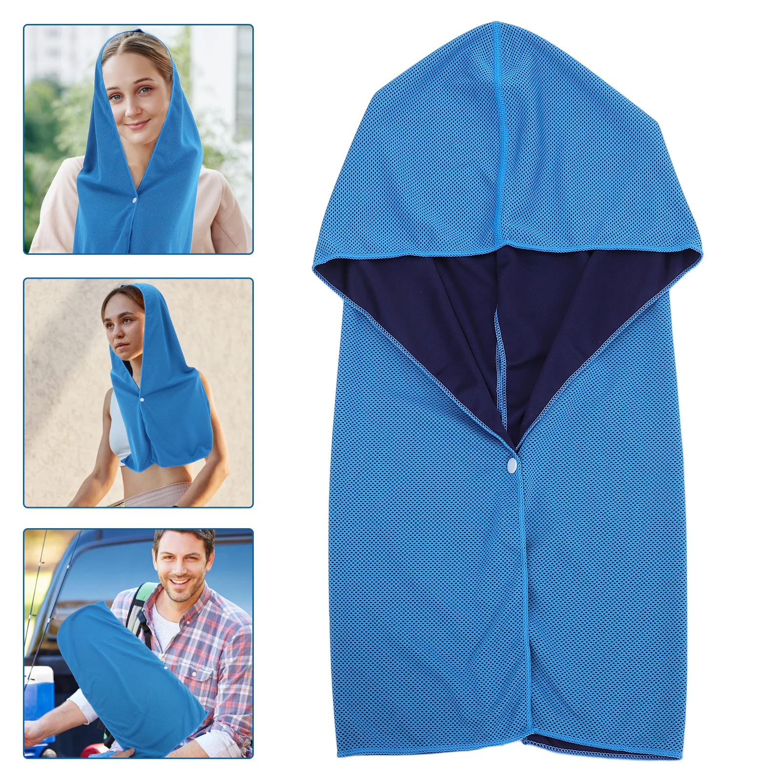 

Sunscreen Face Mask Uv Protection Neck Gaiter Breathable Cooling Head Cover For Outdoor Cycling Running Fishing Hiking