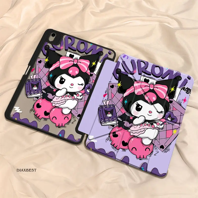

Kuromi Case For Xiaomi Mi Pad 5 5Pro 6 6Pro 7 7Pro 11.2 Inch Y Fold Acrylic Cartoon Smart Drop-Resistant Cover