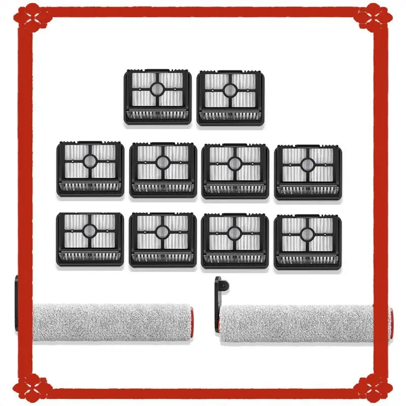 จัดส่งตลอด 24 ชั่วโมงแปรงลูกกลิ้ง HEPA FILTER เครื่องดูดฝุ่นพลาสติกอุปกรณ์เสริมสําหรับ Dreame H20 / Dream H30 เครื่องดูดฝุ่น