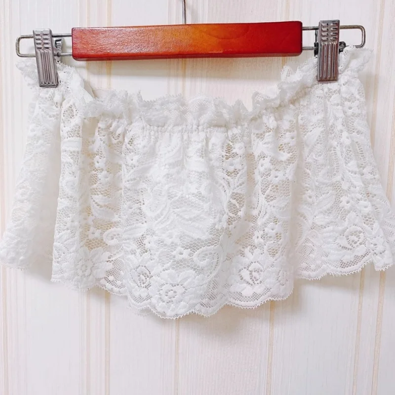 

Men's Sexy Lace Delicate Small Skirt T-pants With Bulging Pocket Men's Body Thong Underwear Sexy T Briefs Fetish Sexy Costumes