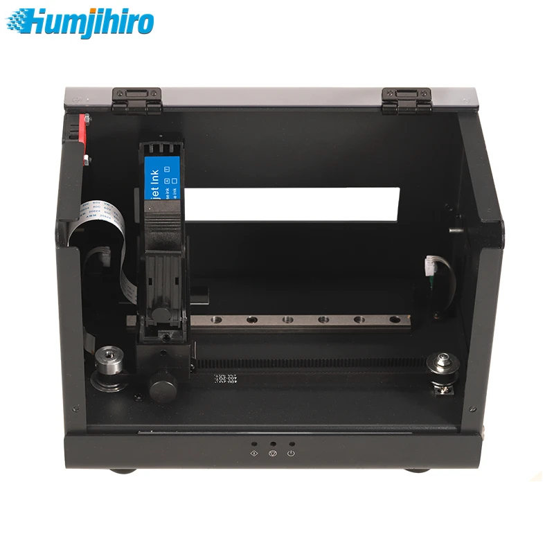 12.7mm Static Inkjet Printer Intelligent Non-handheld Therma Inkjet Printer Barcode Printer Production Date Number QR Code LOGO