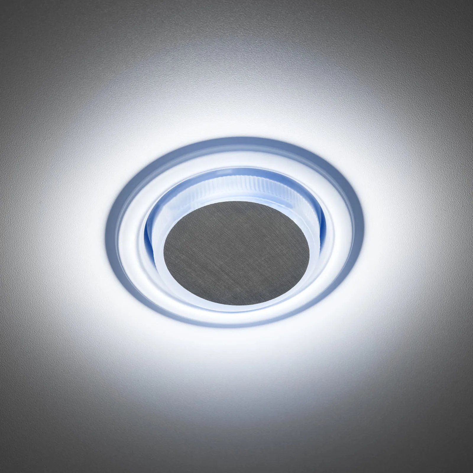 

2Pcs Lamp Shade Diffuser Disc 4 Inch Round Diffuser Panel for Ceiling Pendants Anti Glare Light Shield Cover Downlight