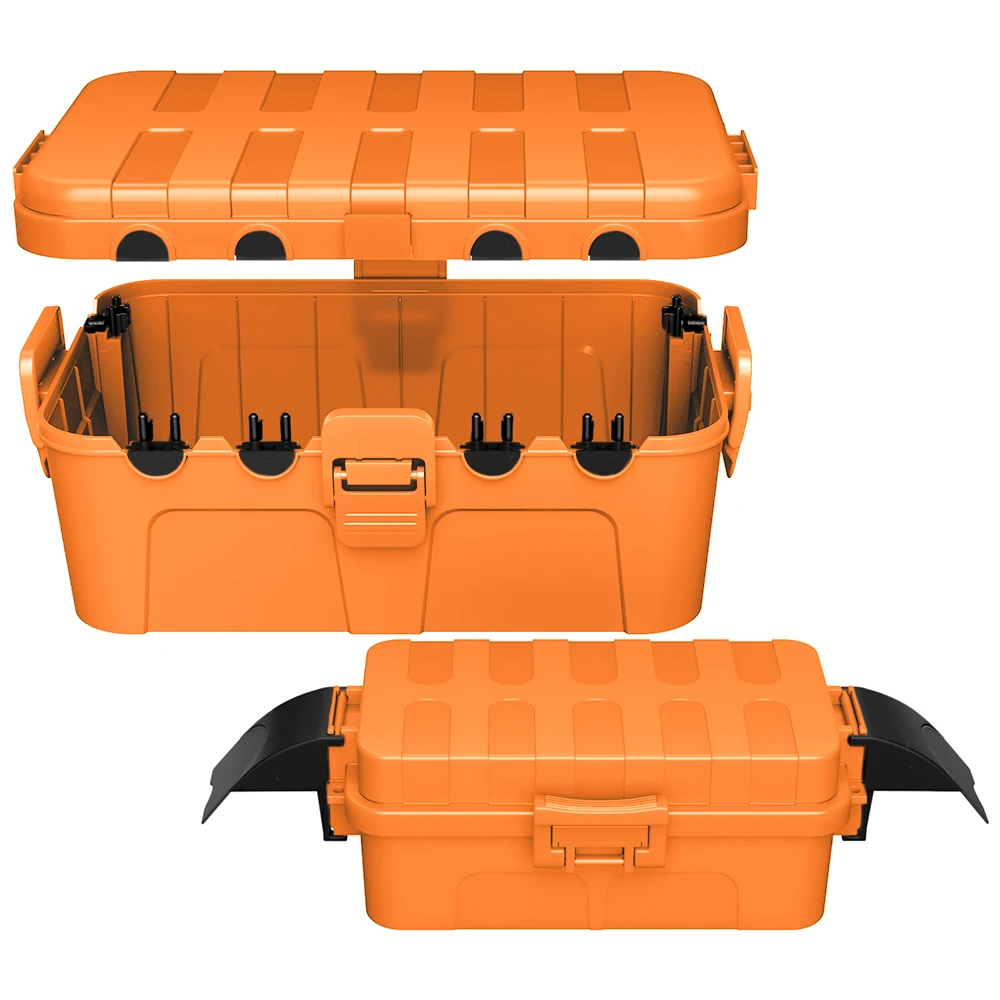 صندوق كهربائي خارجي كومبو 32x21.6x12.7 سنتيمتر و15x8.1x4.5 سنتيمتر متوافق مع الموقتات محولات المقابس لأدوات الحدائق عطلة الإضاءة