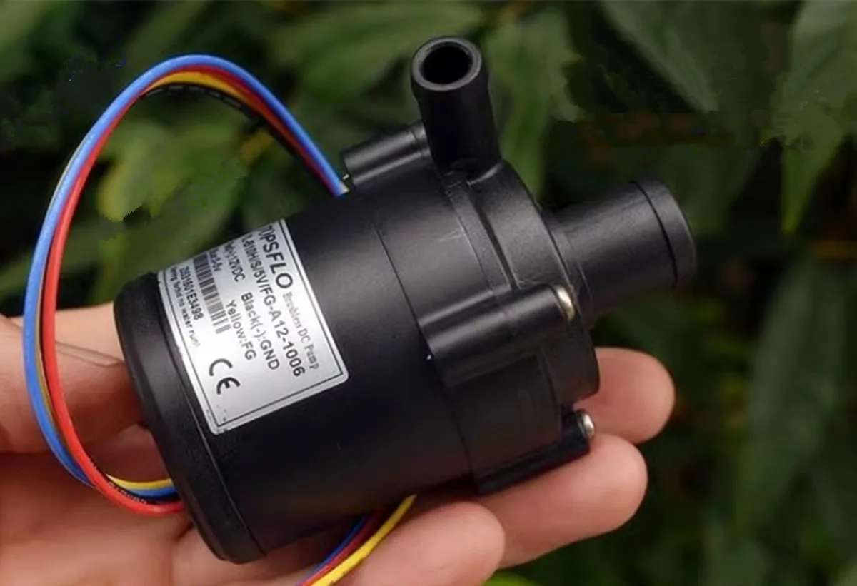 TOPSFLO TL-B10H/S/5V/FG-A12-1006 12V 10L/MIN Water Circulator  Brushless Pump Brushless submersible pump IP68 waterproof