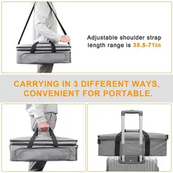Oxford Large Capacity Pro Die Cut Machine Carrying Case Carrying Bag Case Tool Set Storage Organizer For Cricut Maker X7P0