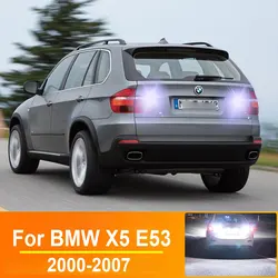 Car LED Reverse Light For BMW X5 E53 Accessories 2003 2005 2006 2007 2008 2009 2010 2011 Backup Back Up Lamp BA15S 1156 Canbus