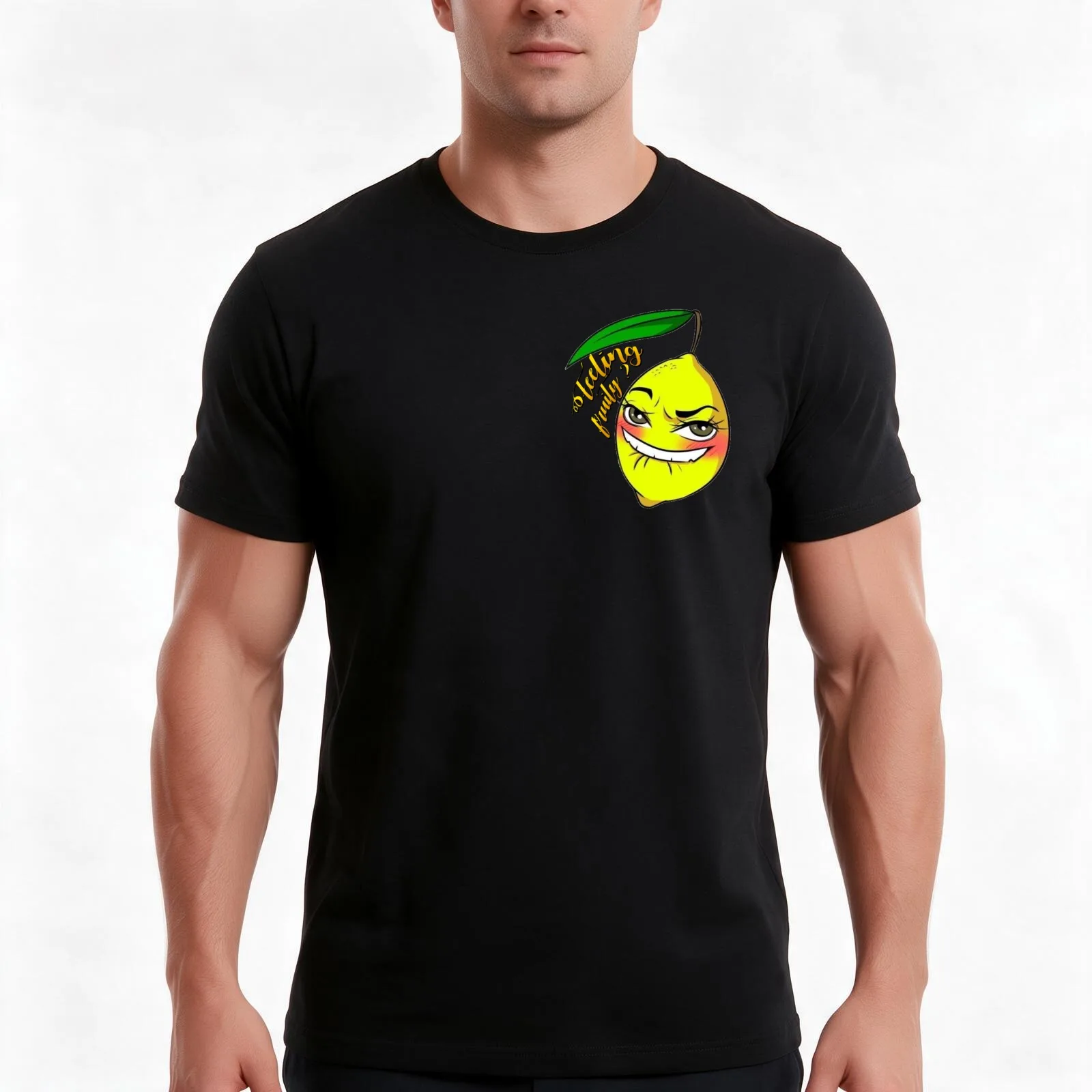 Helenas Lemons T-Shirt, Summer Casual Cotton Tee, Oversized Streetwear Tops, Vintage Graphic Print, Loose Fit Short Sleeve