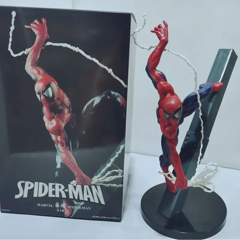 Marvel Spiderman figura de juguete, modelo coleccionable, 23CM