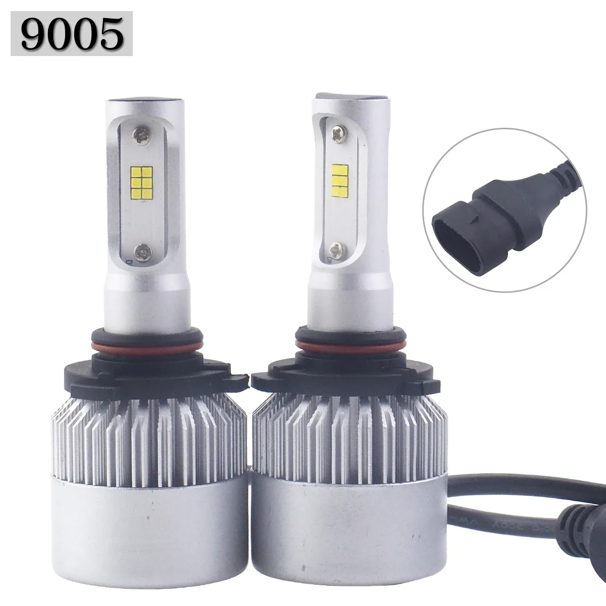 

2 Pcs H1 H3 Led H4 H7 880 881 HB4 Car CSP LED Fog Headlight Bulbs 6000K White Auto Fog Lamp Day Running Light