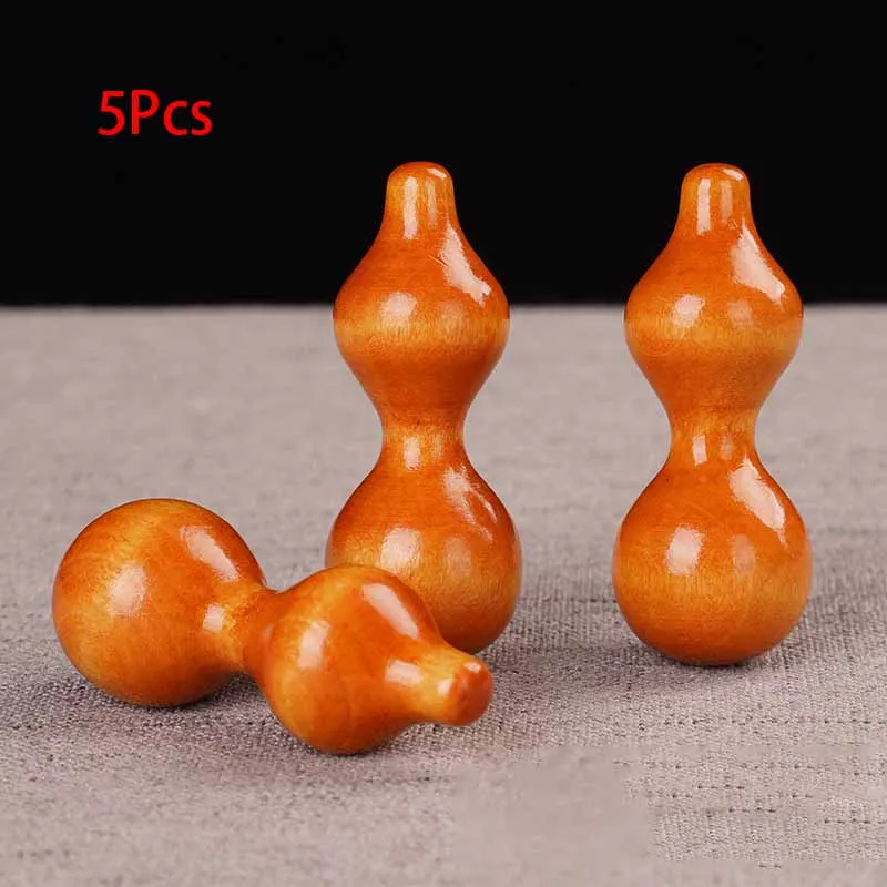 5 uds calabaza de madera EDC nudillo descompresión habilidad de dedo juguete deportivo mano Spinner ansiedad alivio del estrés dedo Gyro Fidget juguete