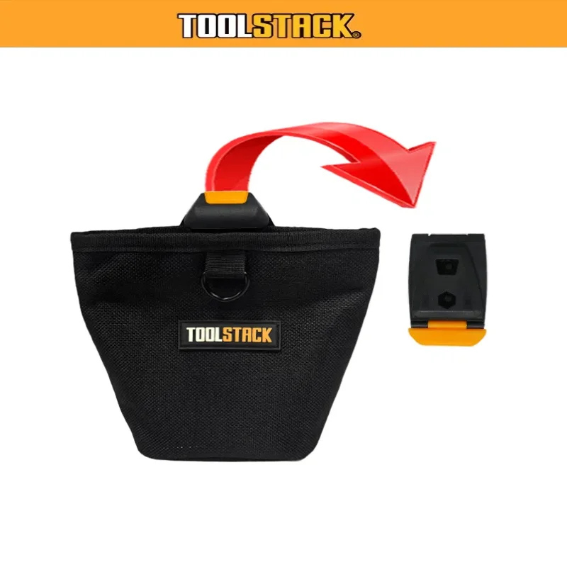 TOOSTACK Multifunctional Waist Pack High-Capacity Durable Fishing Lures Utility Fishing Bags Outdoor Hiking Portable Storage Bag