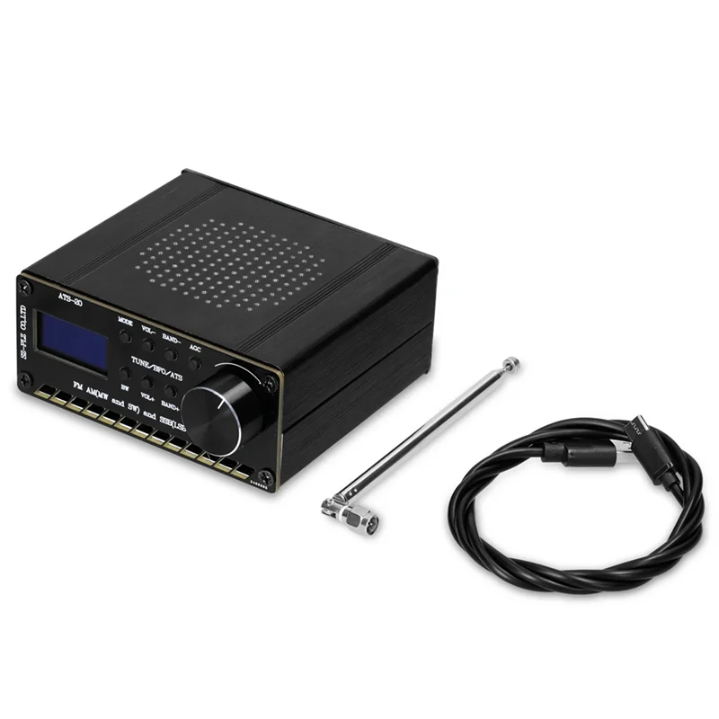 Hot-ATS-20 SI4732 Full Waveband Radio Receiver FM AM (MW And SW) SSB (LSB And USB) Covering Commercial Amateur Radio Bands