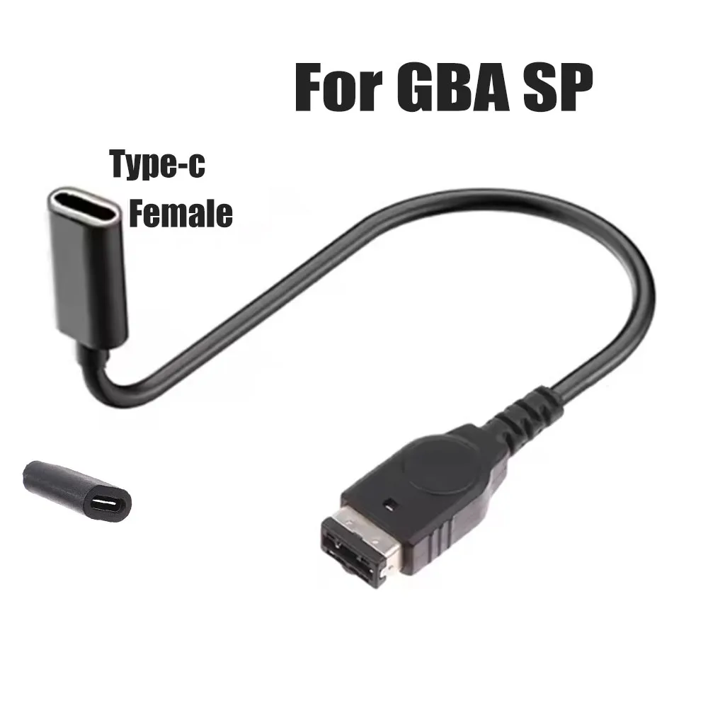 USB Type-C Fast Charging Cord Adapter Game Console Charger Cable For GBA SP GameBoy/DS Game Console Cable Accessories