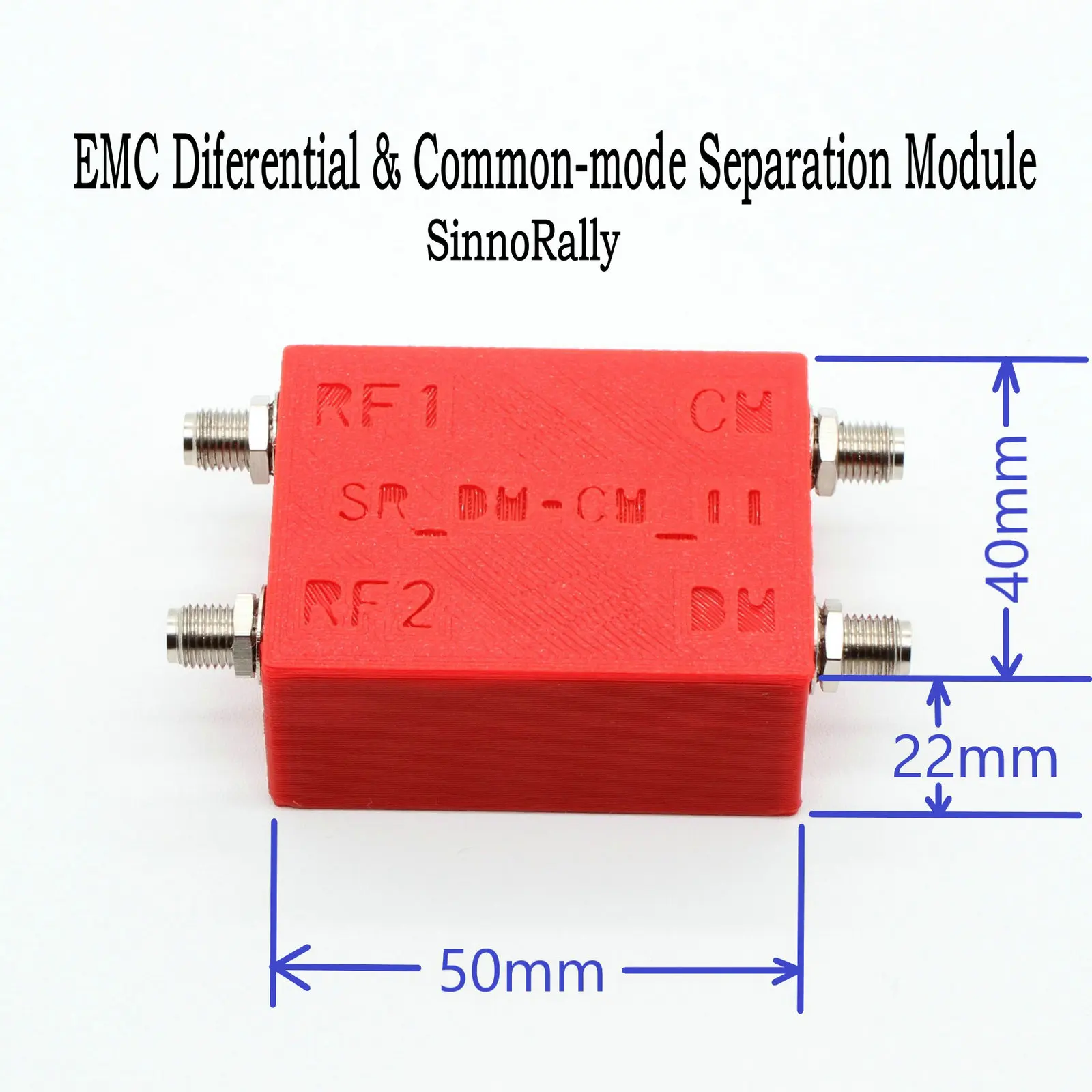 Significant other line impedance stabilization network, differential common mode separation module