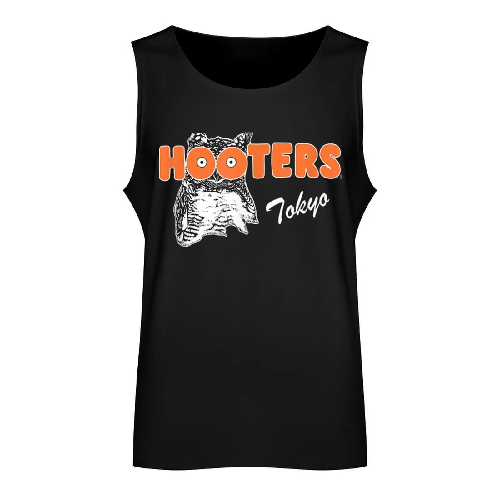 Hooters Tokyo Tank Top man sexy?costume T-shirts men men gym clothing