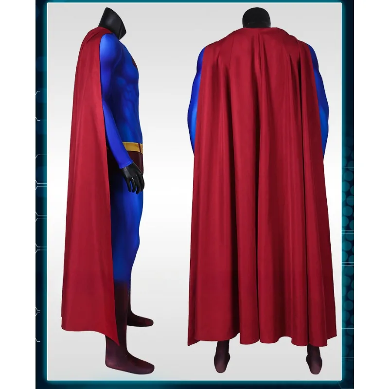 In Stock Superman Returns Clark Kent Leotard Tights Cosplay Halloween Christmas Party Costume Clothes Anime Movie Role Play