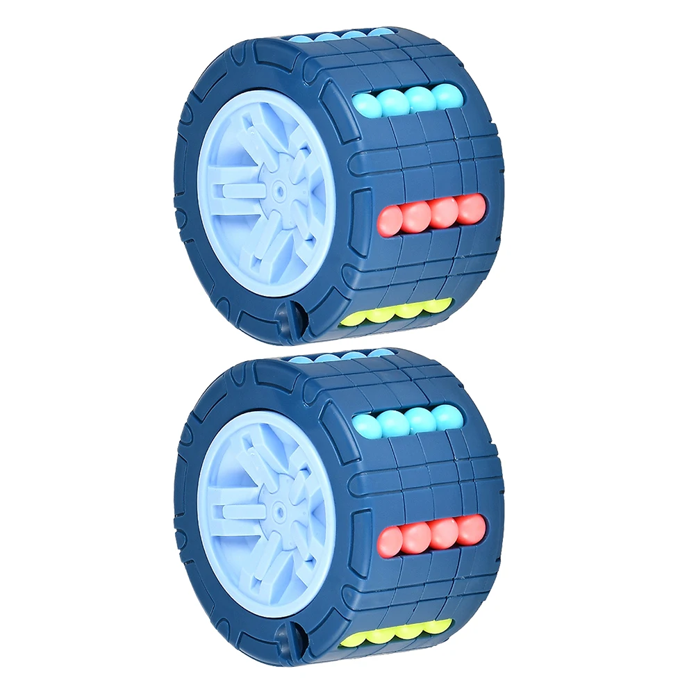 2pcs Toy High Quality Plastic Stress Relief Kids Intelligence Educational Decompression Puzzle Lightweight