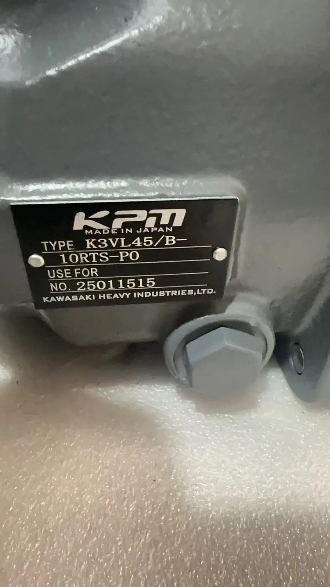 KPM K3VL K3VL28 K3VL45 K3VL60 K3VL80 K3VL112 K3VL140 K3VL200 High Pressure Variable Hydraulic Piston Pump K3VL45/B-10RTS-P0