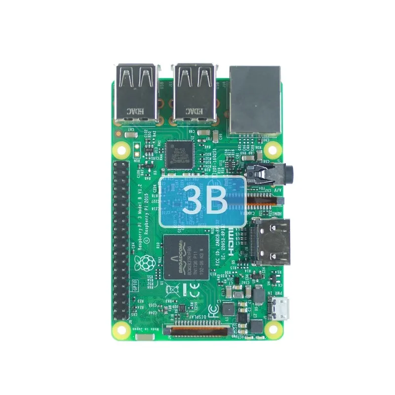 Original Raspberry Pi 3 Model B+ 3B plus RPI 3B+ with 1G SDRAM BCM2837B0 Cortex-A53 64-bit SoC 1.4GHz Support WiFi and Bluetooth