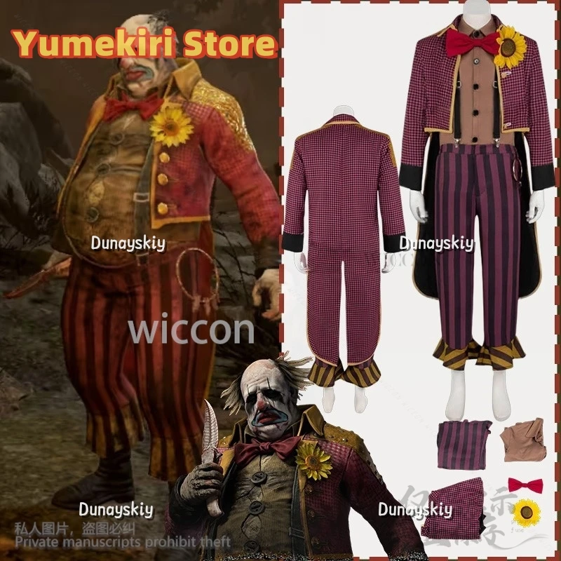 

Dead Anime Game Daylightt 코스프레 Kenneth Chase Costume Horror Plaid Shirt Suspender Pants Terror Halloween Jokerrr Customized