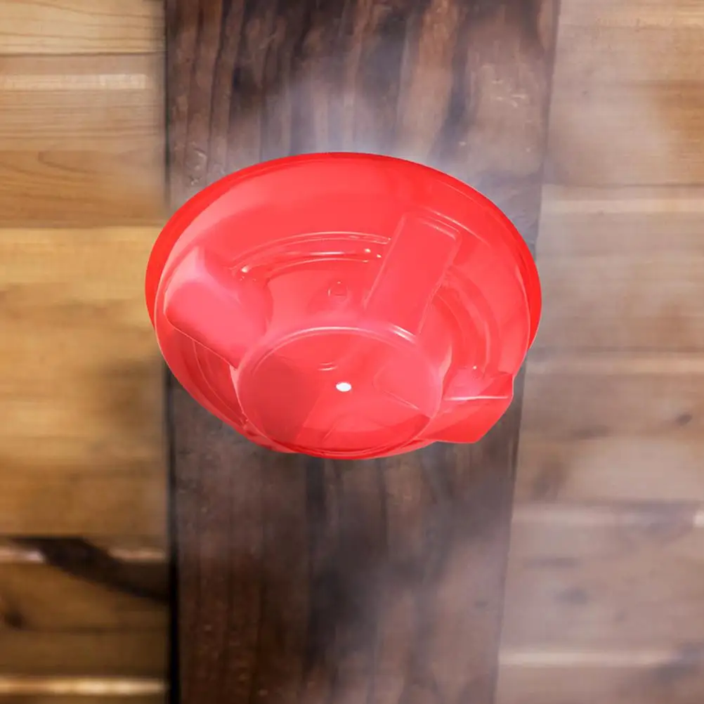 4 個の検知器カバー焼成保護火災検知器カバープロテクタープロテクター交換用煙検知器プラスチック検知器カバー