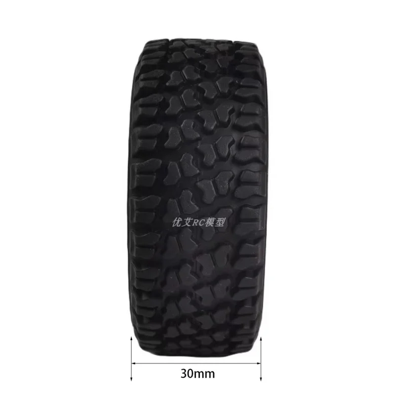 1/10 RC سيارة الزاحف 1.55 "90 مللي متر 95 مللي متر الإطارات الناعمة مع حافة عجلة Beadlock المعدنية ل 1/12 1/10 TF2 Tamiya CC01 CC02 LC70 MST جيمي