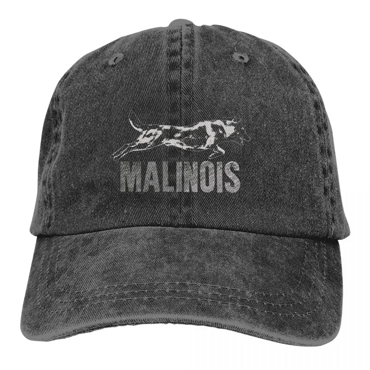 Pure Color Dad Hats Malinois Belgian Shepherd Mechelaar Classic Women's Hat Sun Visor Baseball Caps Dog Lover Peaked Cap