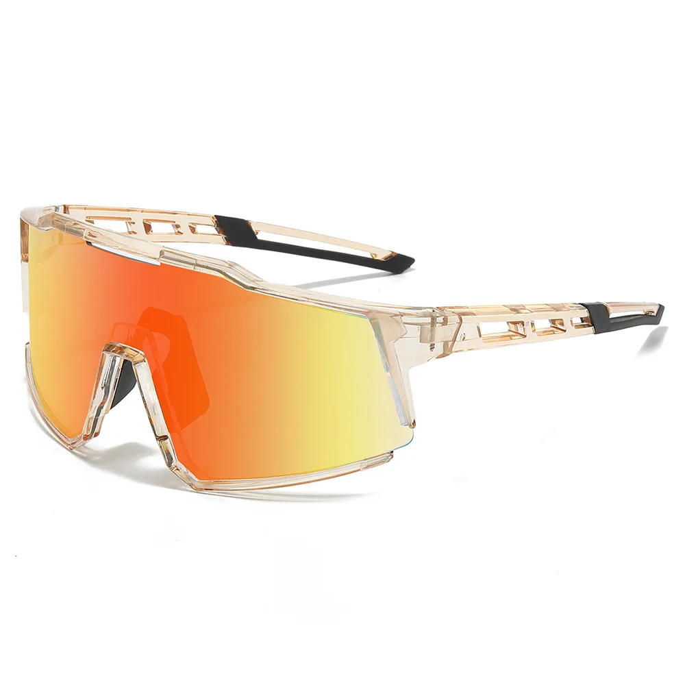 AliExpress New 2025 Outdoor Sports Sun Glasses Men Women Unisex Relfective UV400 Cycling Sunglasses