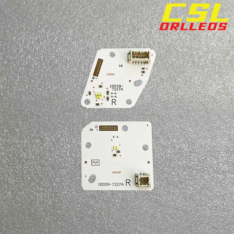 Для Lexus ES ZH10 ES300 ES350 AXZH10 DRL светодиодные дневные ходовые огни, плата модуля DRL, 2018-2020 замена OEM, белый