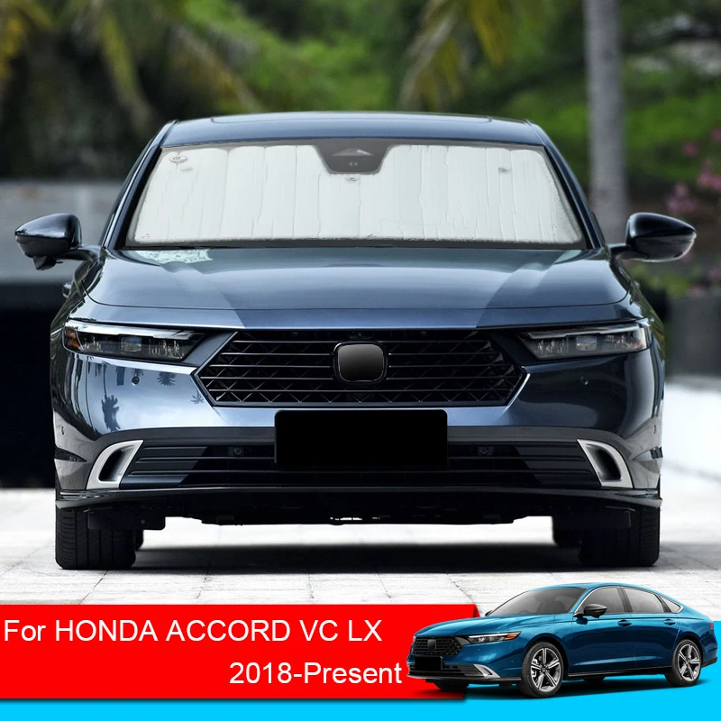 

For HONDA ACCORD VC LX 2018-2025 Car Sunshades UV Protection Cover Side Window Curtain Sun Shade Visor Mat Windshield Accessory