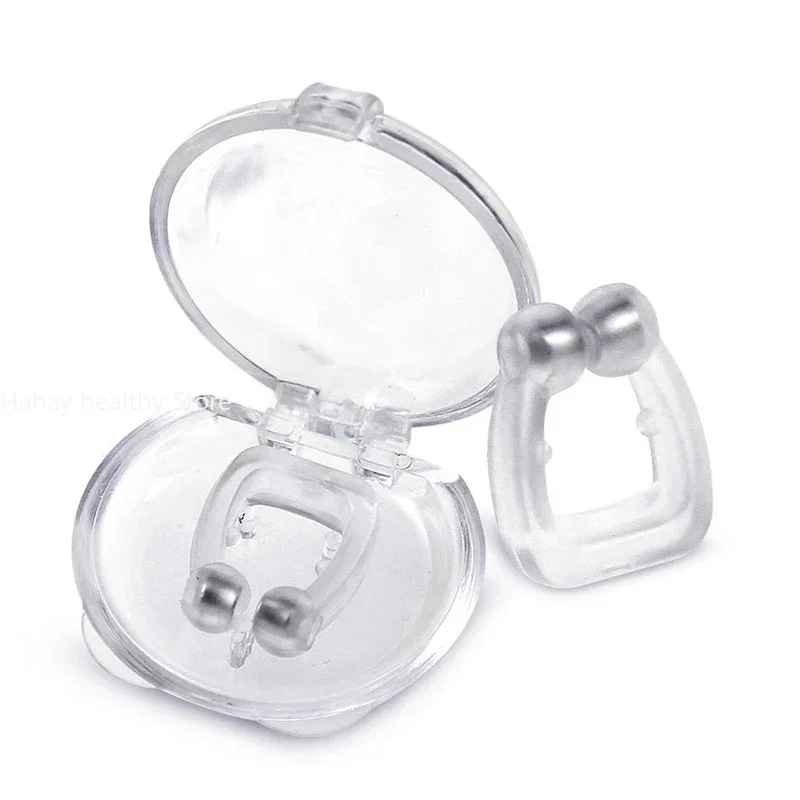 1pc Magnetic anti-snoring nose expander anti-snoring nose clip anti-snoring device, easy to breathe and improve sleep