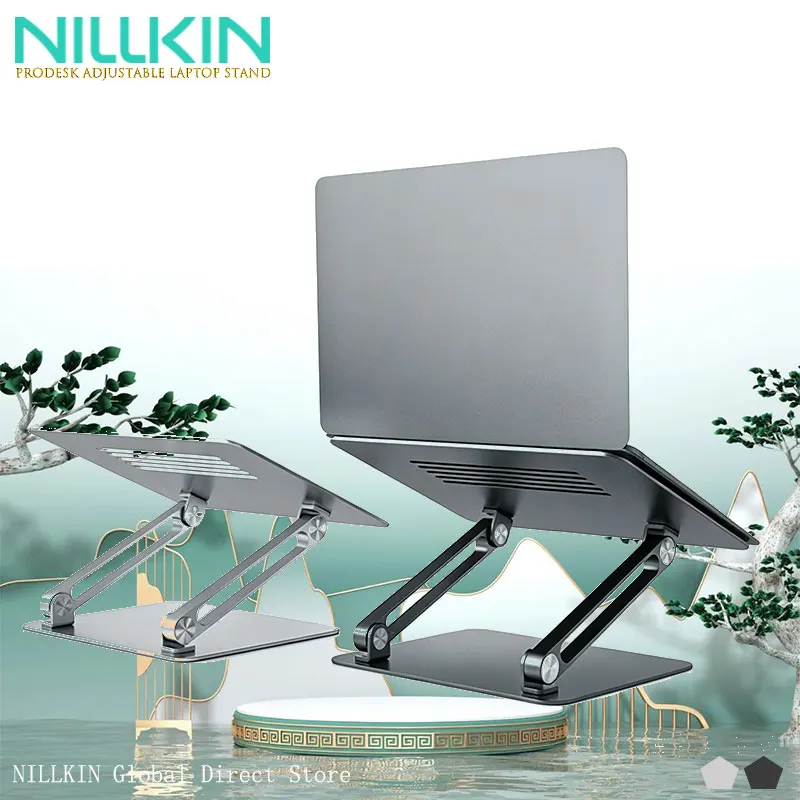 nillkin-prodesk-laptop-stand-height-adjustable-aluminum-riser-with-anti-slip-silicone-relieve-neck-pain-for-laptop-macbook