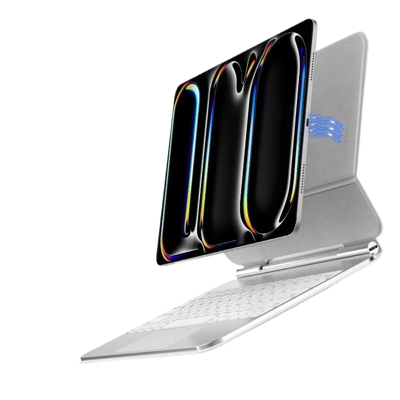 

Magic control keyboard aluminum alloy magnetic suspension 12.9 inch touchpoint charging wireless charging