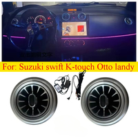 Suzuki Tianyu SX4 Swift Alto Landi car dashboard, ambient light, air conditioning vent nozzle modified to 256 color LED vent