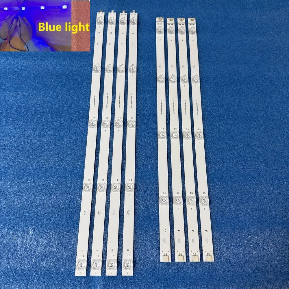 LED Backlight Strip set BLUE light For Bush QLED50UHDS Luxor QLED500D700 Vestel 50