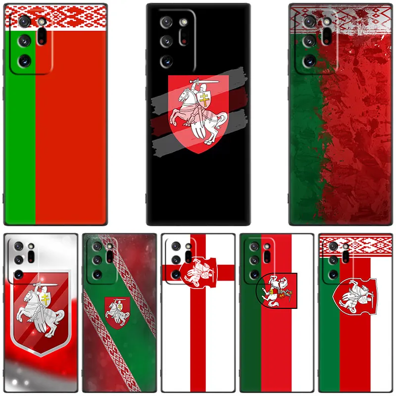 Belarus Flag Case For Samsung Galaxy M53 M52 M51 M33 M32 M11 M12 M13 M21 M22 M23 M31S M30S Note 10 Lite Plus 20 Ultra 5G Cover