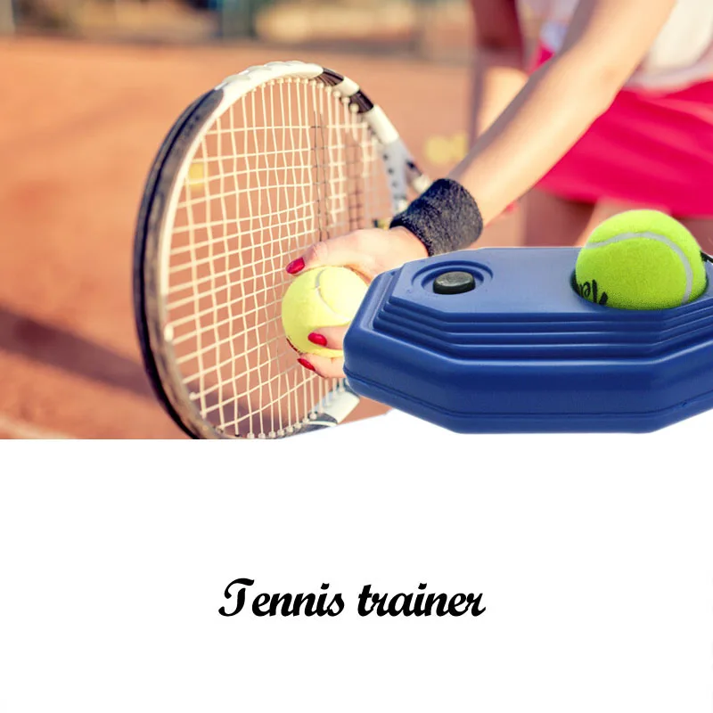 

1pc Tennis Rebounder Trainer Self Study Practice Tool Portable Swing Training Device for Single Player Sports Exercise